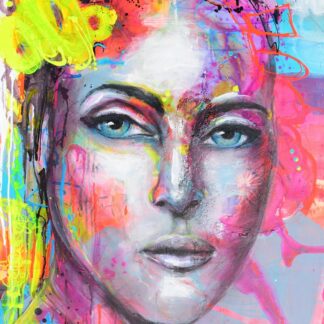 ArtPrint auf Künstlerleinwand "Freya"